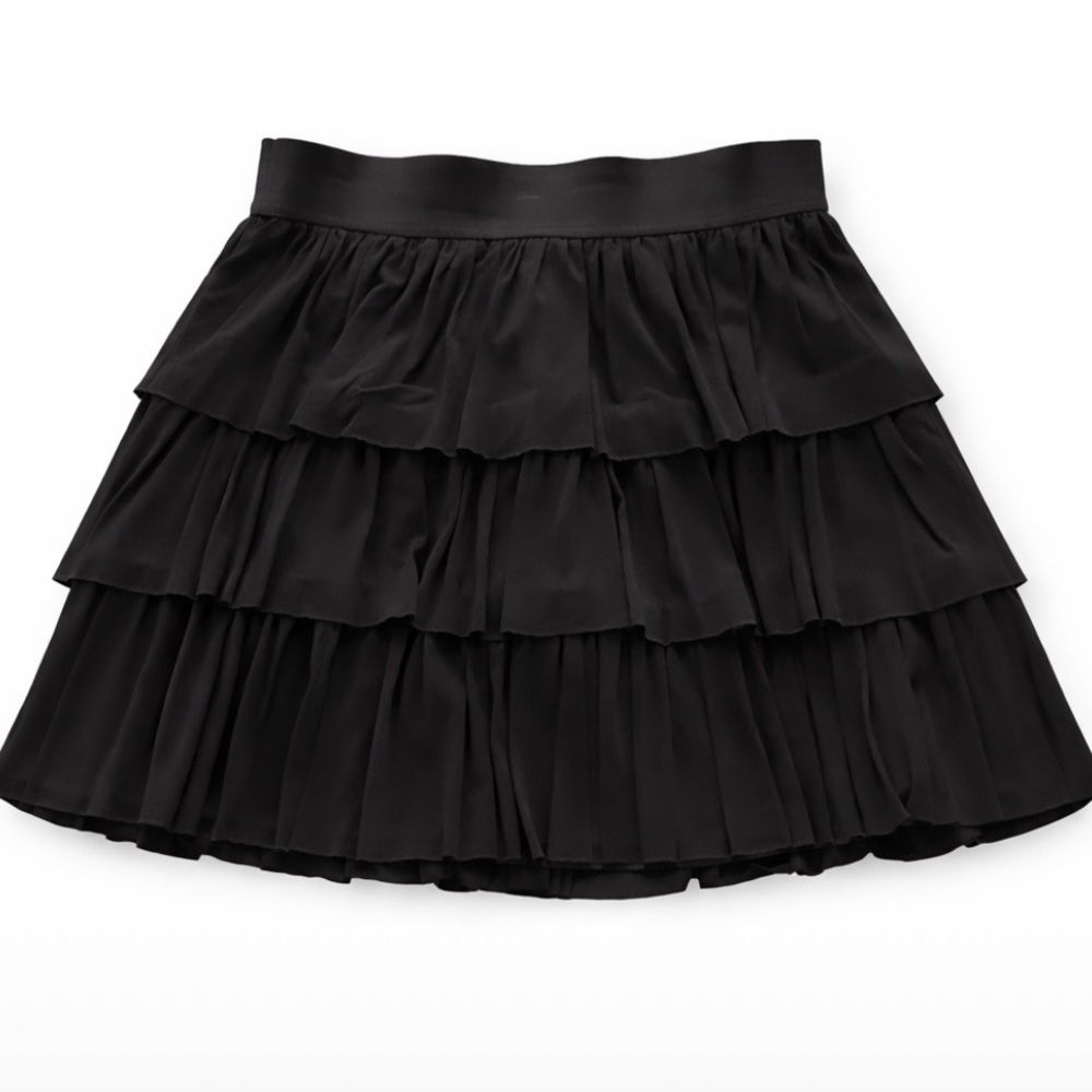 Vintage Tiered Mini Skirt